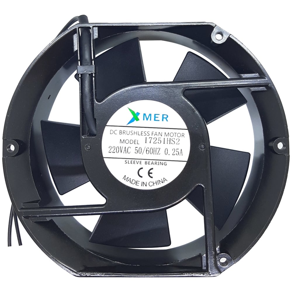 172X150X51mm 220V 0.25A 2P OVAL XMER FAN