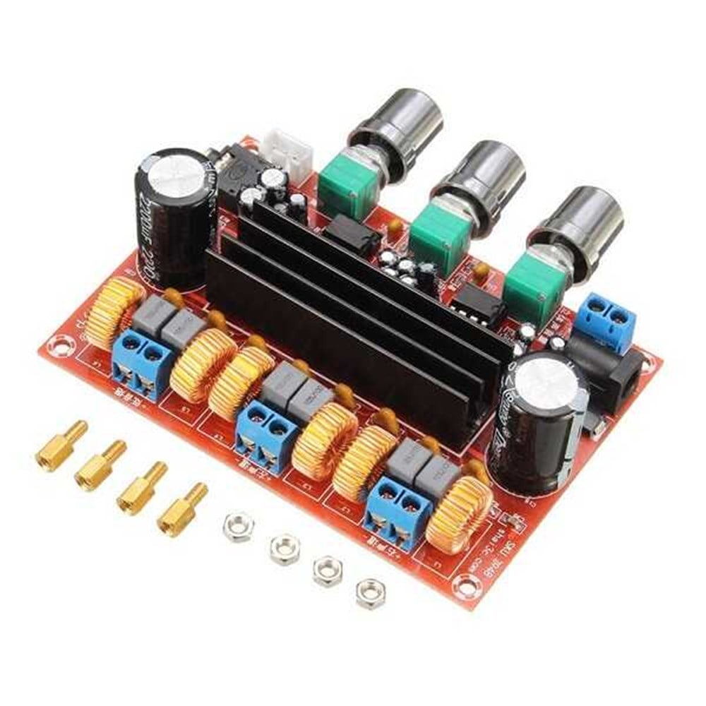 2 + 1 Anfi Devresi 2 x 80W + 100W TPA3116D2 Amplifikatör Amfi