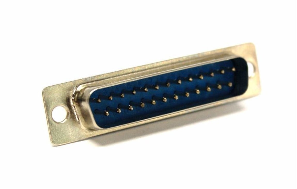25'Pin Erkek D-Sub Lehim Tip Konnektör