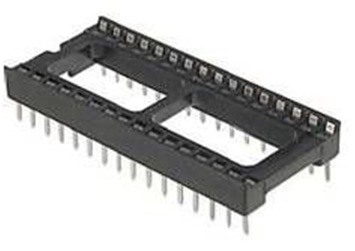 28 Pin Geniş Entegre Soketi