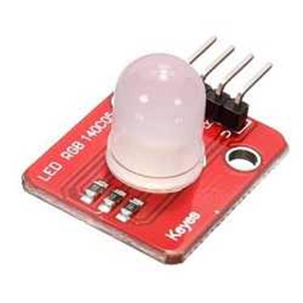 3 Renkli RGB Led Modülü - 10 mm RGB Led