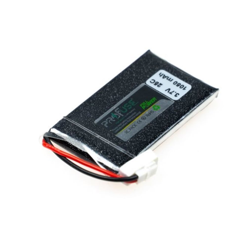 3.7 V 1S Lipo Batarya 1050 mAh 25C