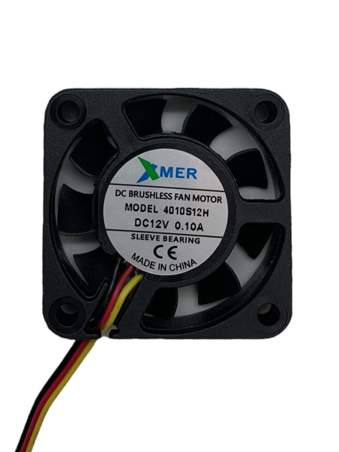 40x40x10mm 12V 0.10A 3P XMER Fan
