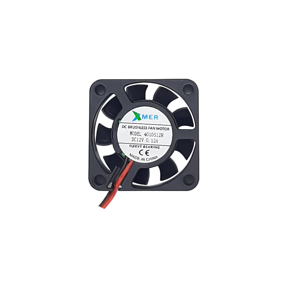 40X40X10mm 12V 0.12A 2P XMER FAN