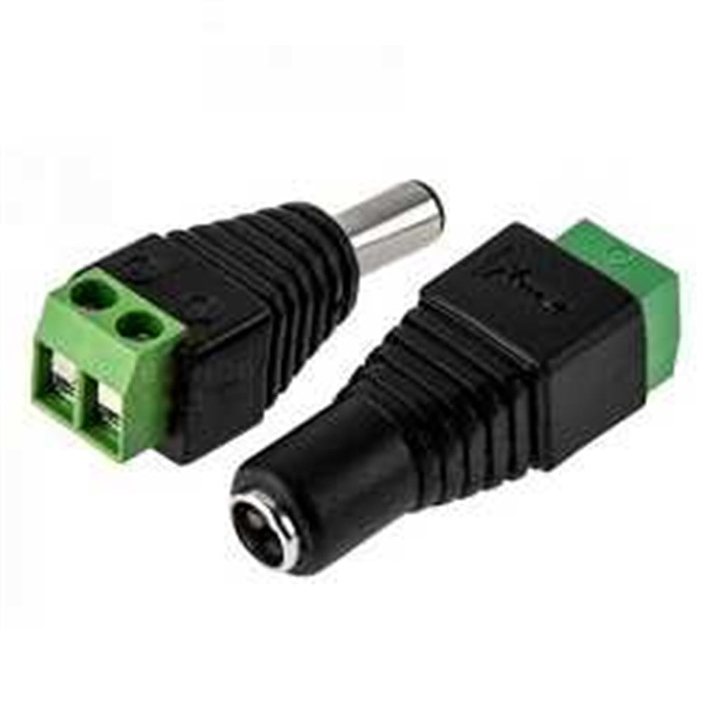 5.5*2.5mm DC Power Dişi Plug Jak Adaptör Konnektör Plug