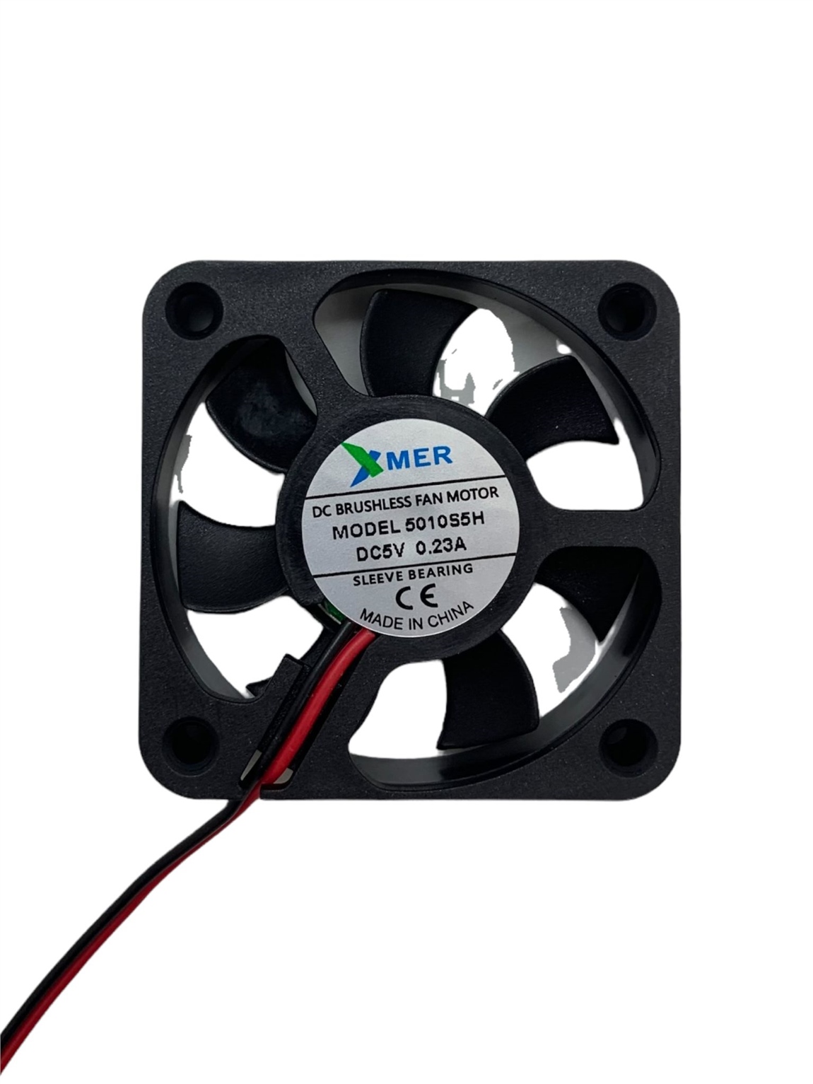 50X50X10mm 5V 0.23A 2P XMER FAN