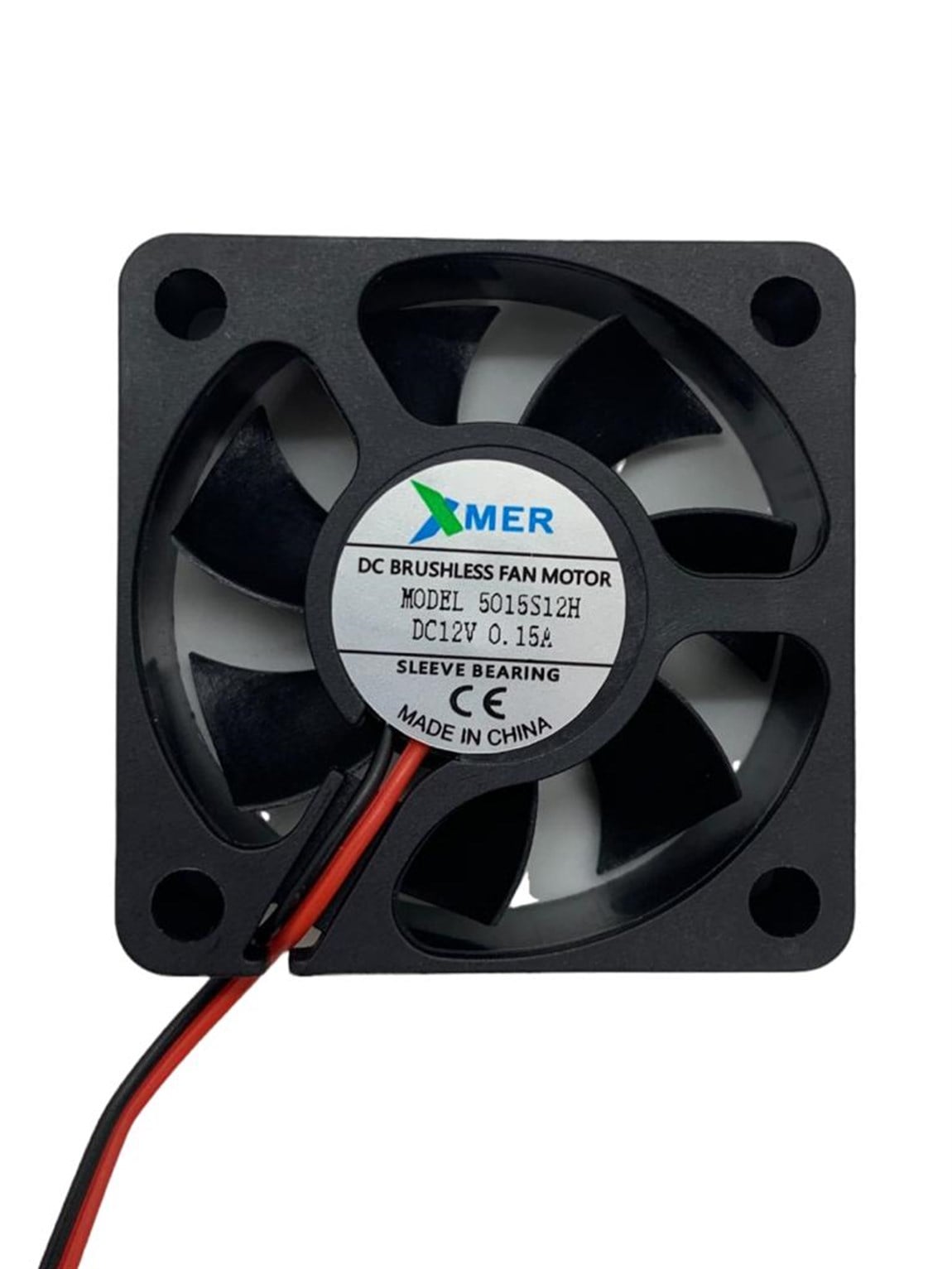 50X50X15mm 12V 0.15A 2P XMER FAN