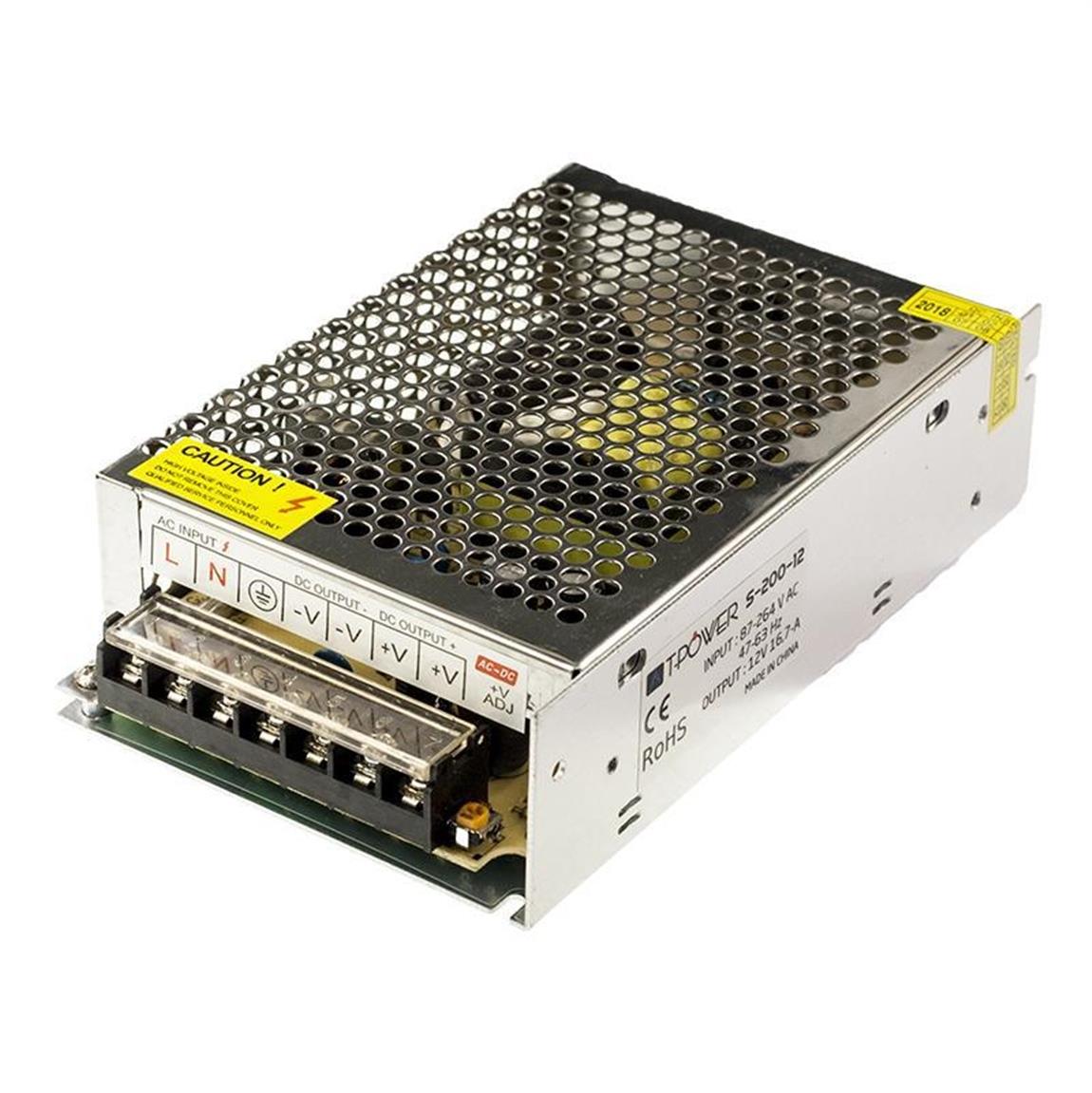 5V - 10 AMPER  METAL KASA ADAPTÖR KALIN KASA IP205V - 10 AMPER  METAL KASA ADAPTÖR KALIN KASA IP20