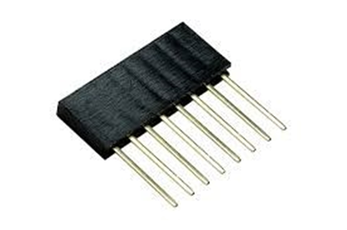 6 Pin Dişi Header 11 mm6 Pin Dişi Header 11 mm