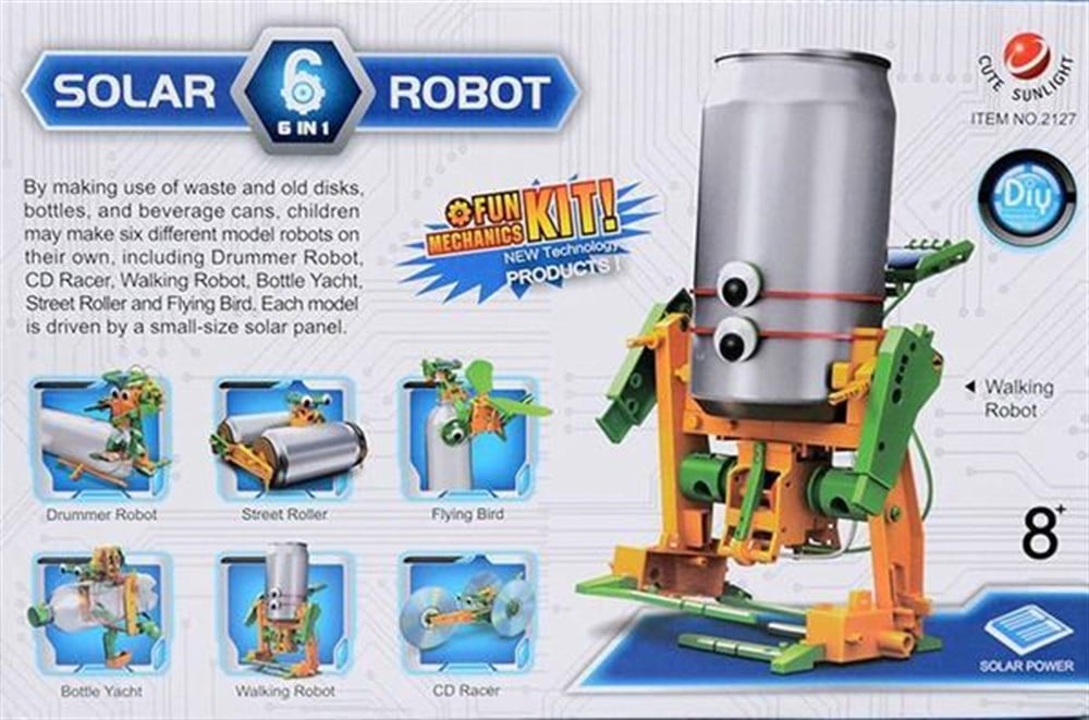 6'lı Solar Robot Kiti