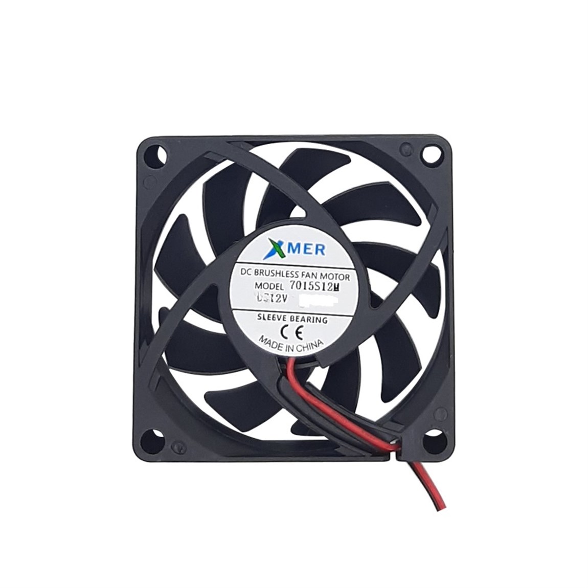 70X70X15mm 12V 0.15A 2P XMER FAN