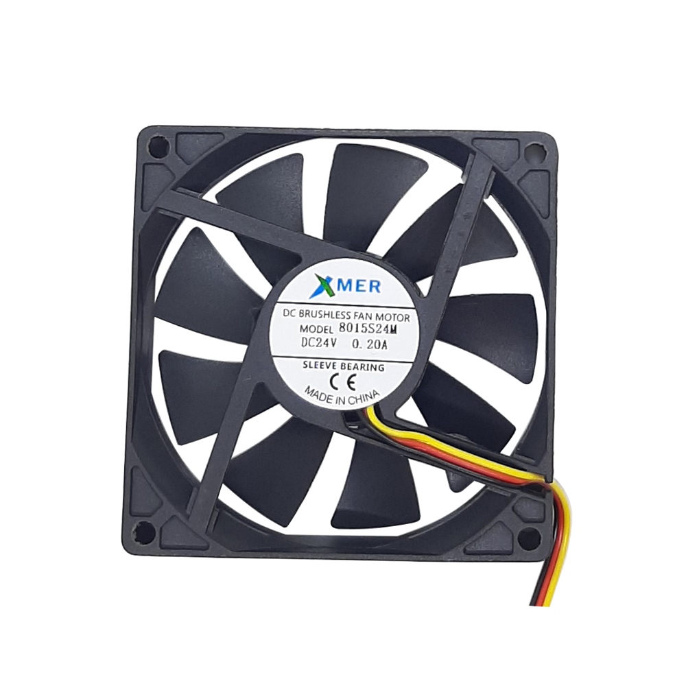 80X80X15mm 24V 0.20A 3P XMER FAN