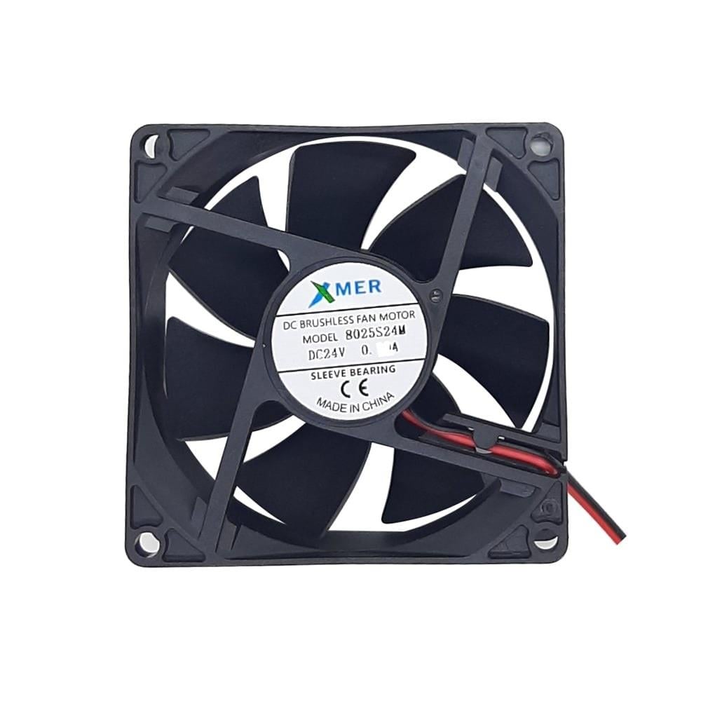 80X80X25mm 24V 0.20A 2P XMER FANBilgisayar fan - Kasa fan | Robo Dünya