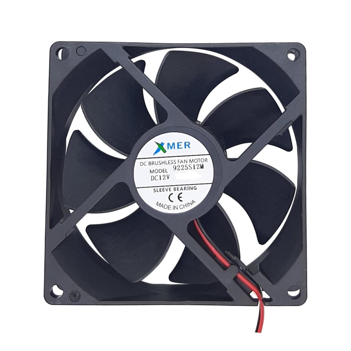 92X92X25mm 12V 0.25A 2P XMER FAN