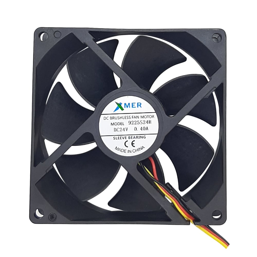 92X92X25mm 24V 0.40A 3P XMER FAN