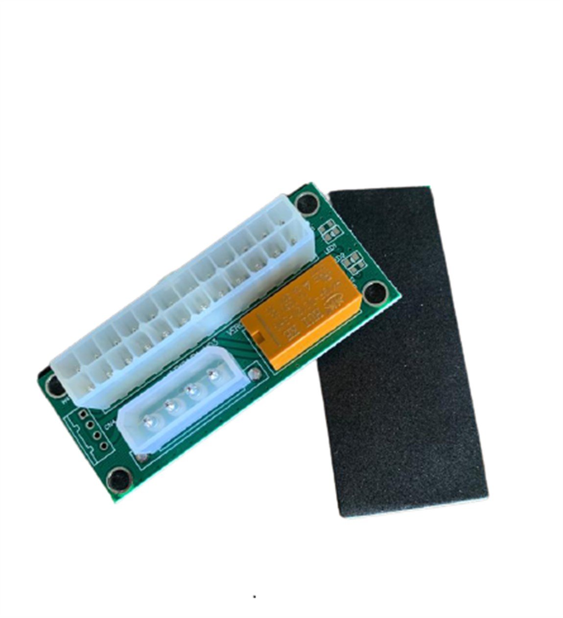 Add2PSU ATX - SATA Molex 24 Pin Güç Kaynağı Bağlantı Adaptörü (Turuncu)