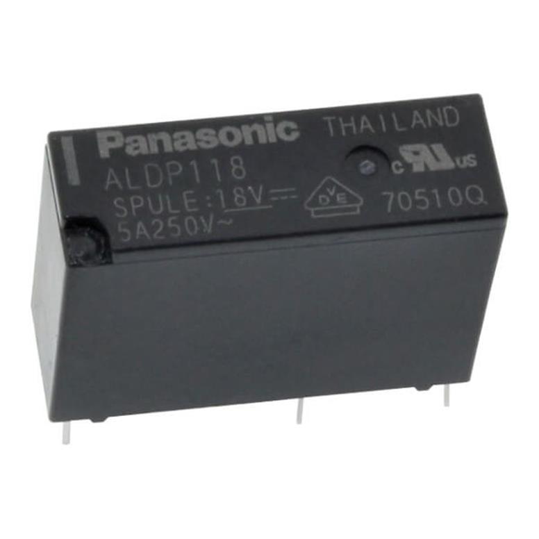 ALDP118W RELAY 5A 18V 1a PANASONICALDP118W RELAY 5A 18V 1a PANASONIC