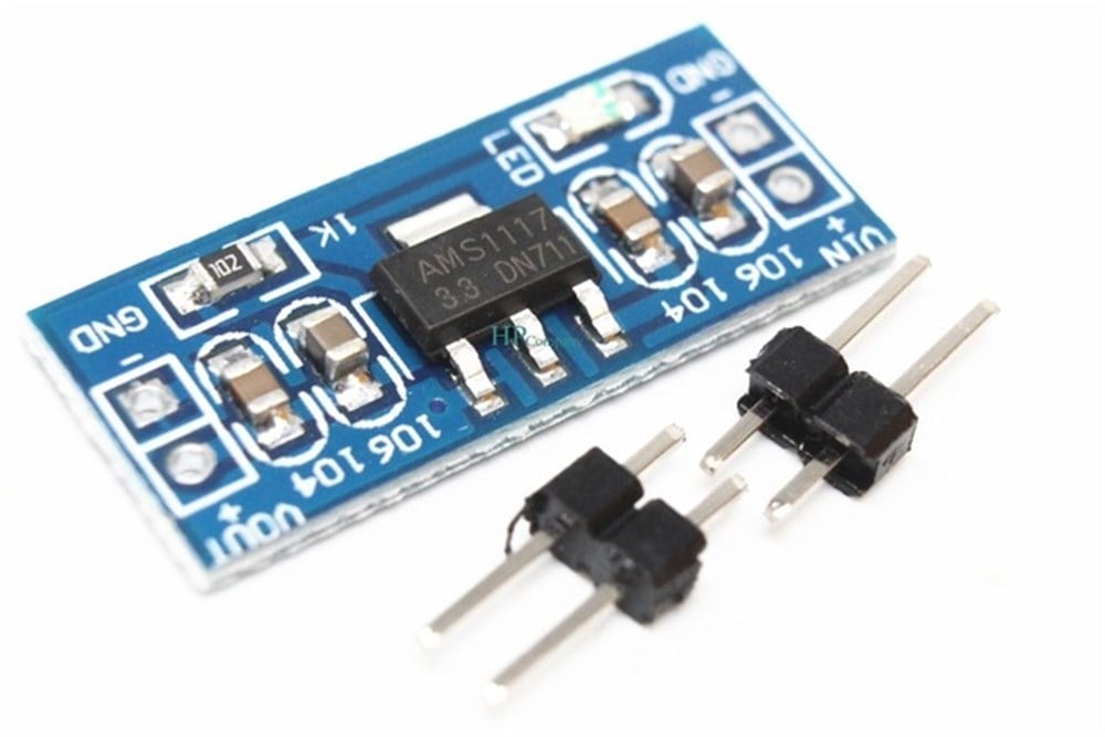 AMS1117 5V Güç Kaynağı Modülü