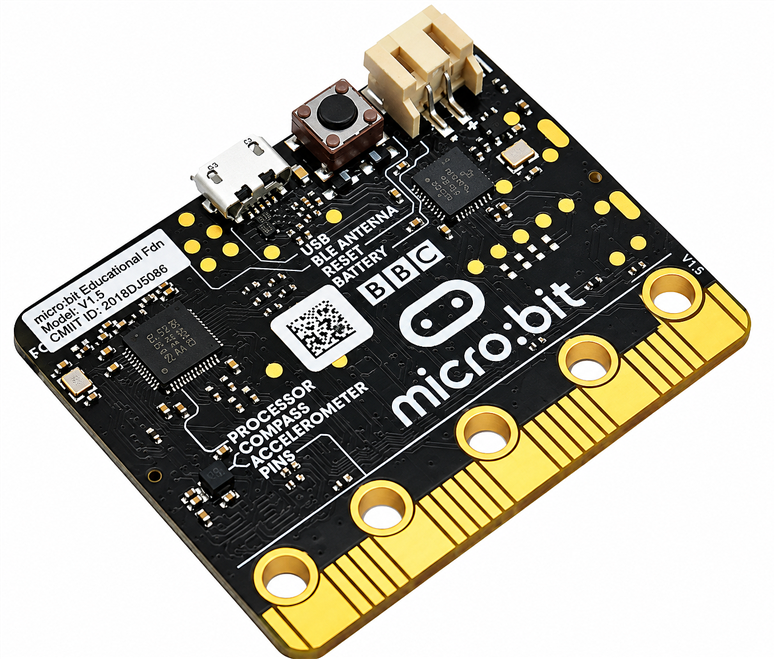 BBC micro:bit V1.5 Geliştirme Kartı – LED Matrisli Programlanabilir Eğitim KartıBBC micro:bit V1.5 LED Matrisli Eğitim Kartı | Robo Dünya