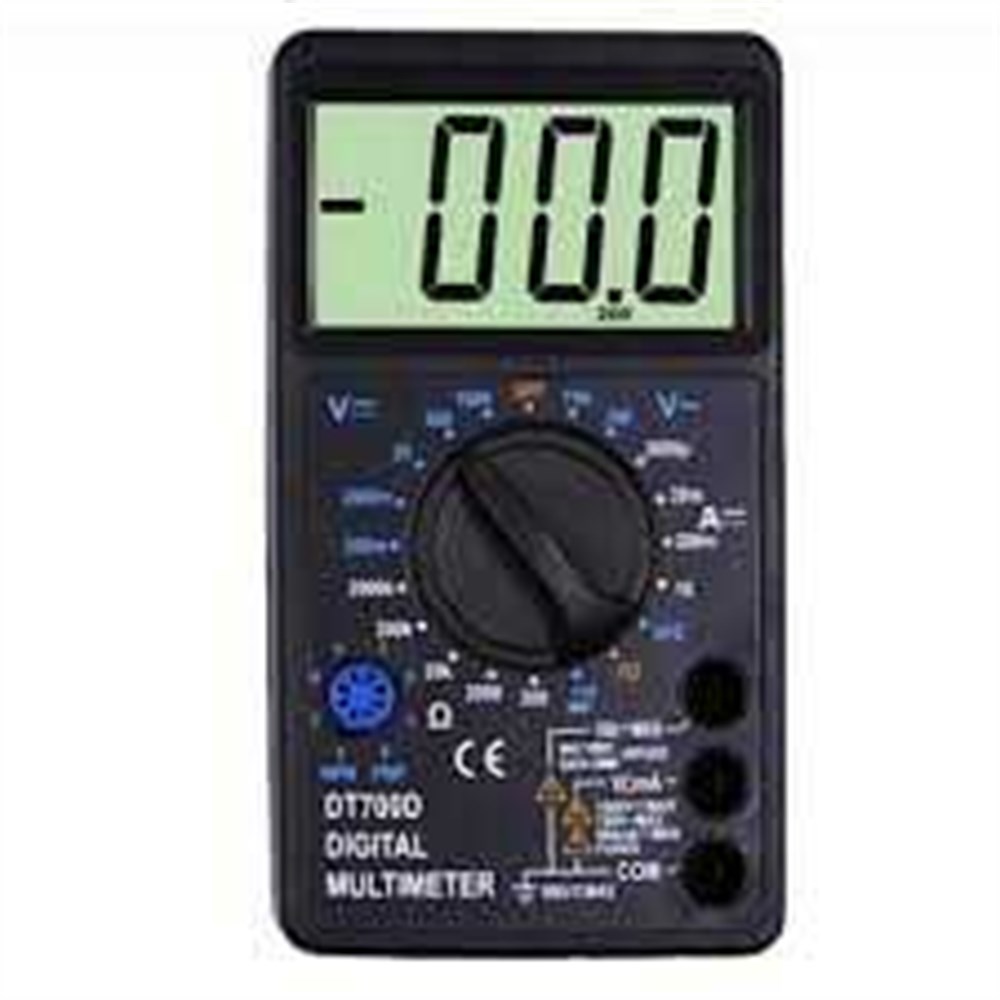 Buzzerlı Öğrenci Ölçü Aleti Geniş Ekran (DT860D)