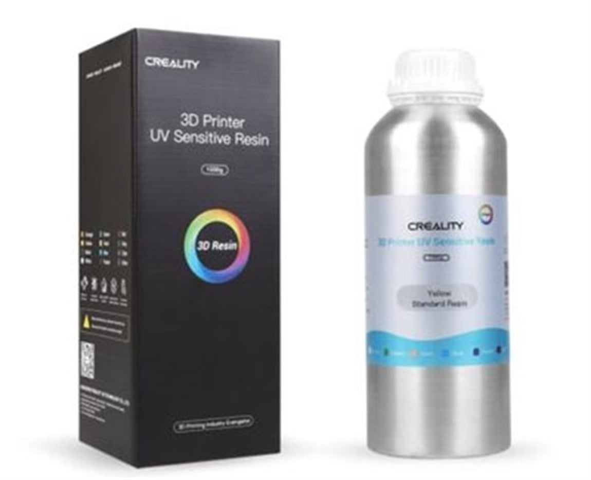Creality 500gr UV Reçine Filament Şeffaf - LCD/DLP