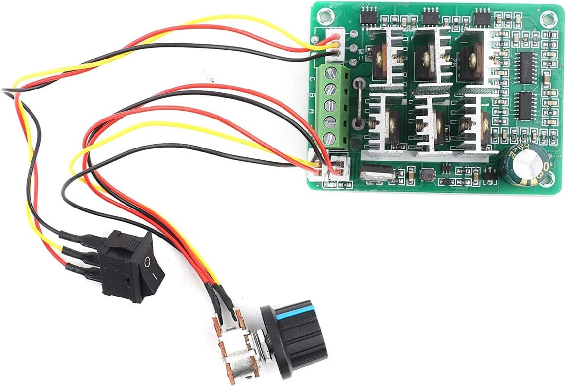 DC 5V-36V 15A Üç Fazlı Fırçasız Motor Hız Kontrol Cihazı CW CCW Motor Kontrol PanosuDC 5V-36V 15A Üç Fazlı Fırçasız Motor Hız Kontrol Cihazı CW CCW Motor Kontrol Panosu | Robo Dünya