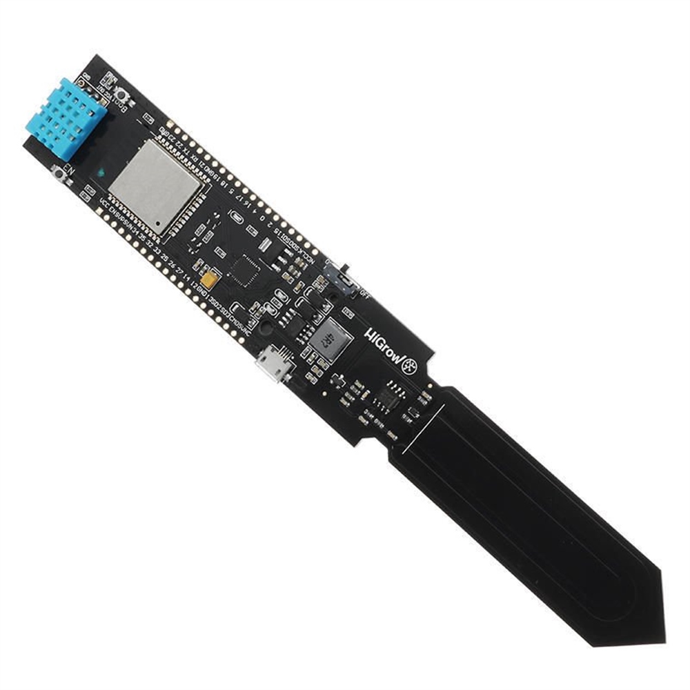 ESP32 DHT11 CP2104 WiFi ve Bluetooth Kontrollü Toprak Sıcaklık ve Nem Sensör Modülü