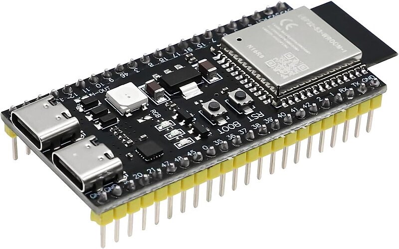 ESP32-S3 N16R8 WiFi ve Bluetooth Geliştirme KartıESP32-S3 N16R8 WiFi ve Bluetooth Geliştirme Kartı - Robo Dünya