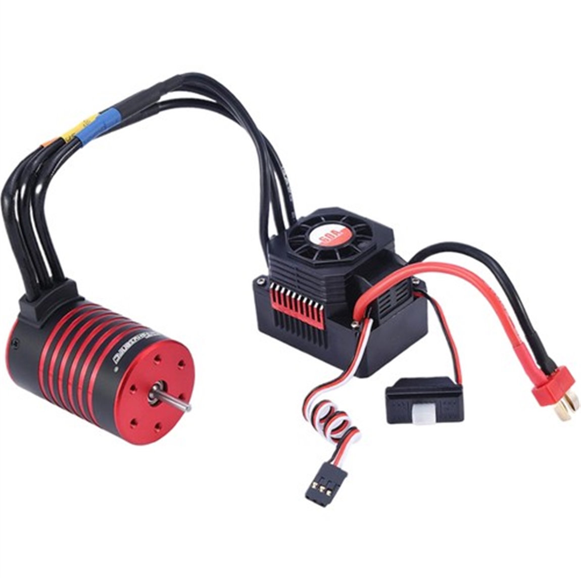Fırçasız Motor Su Geçirmez 60A Esc Set W / Isı Emicisi Için