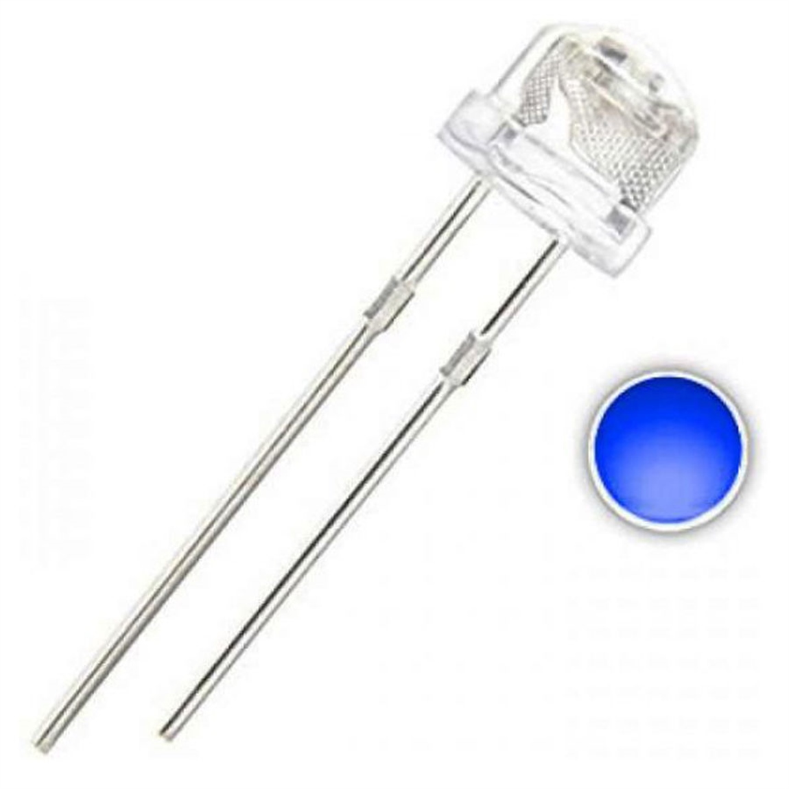 Mantar LED Mavi 4.8mm 1000 AdetMantar LED Mavi 4.8mm 1000 Adet