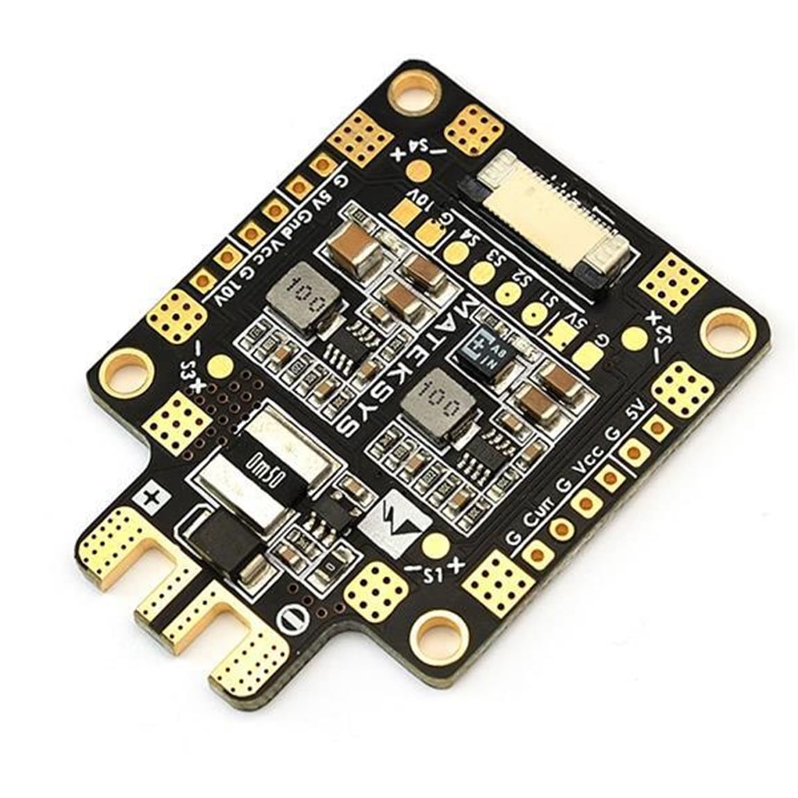 Matek FCHUB-6S w/ Akım Sensörü 184A BEC 5V & 10V 6S