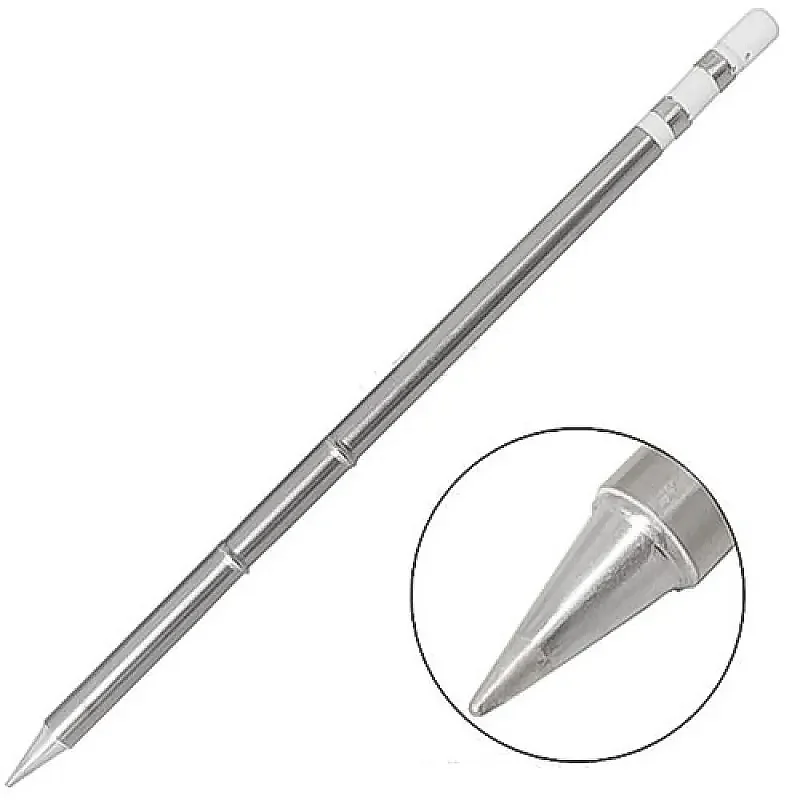 N12-1 ZD-8962 Lehim İstasyonu Yedek Havya Ucu - 0.5mm İnce Uç T12 SerisiN12-1 ZD-8962 Lehim İstasyonu Yedek Havya Ucu - 0.5mm İnce Uç T12 Serisi-Robodünya