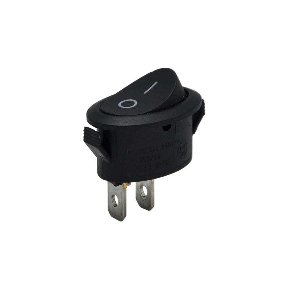 OVAL IŞIKSIZ ANAHTAR SİYAH