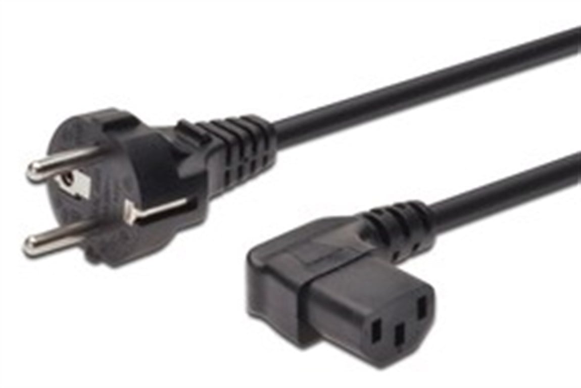 Power Kablo Erkek 180' Dişi 90' 1.8mt 3x0.75mm