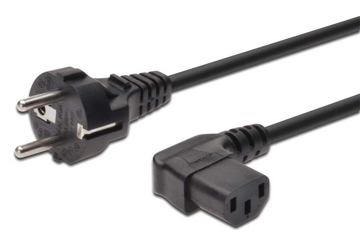 Power Kablo Erkek 90'-Dişi 90' 3x0.75mm 1.8mt