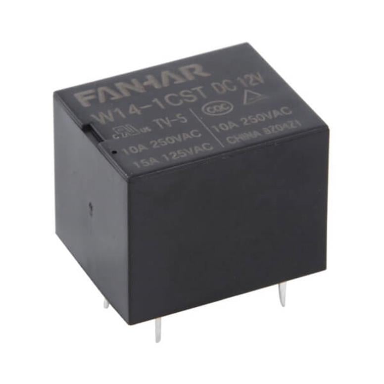 RELAY POWER 10A 12VDCTYPE (JS1) 5PIN W14-1CST-DC12VRELAY POWER 10A 12VDCTYPE (JS1) 5PIN W14-1CST-DC12V