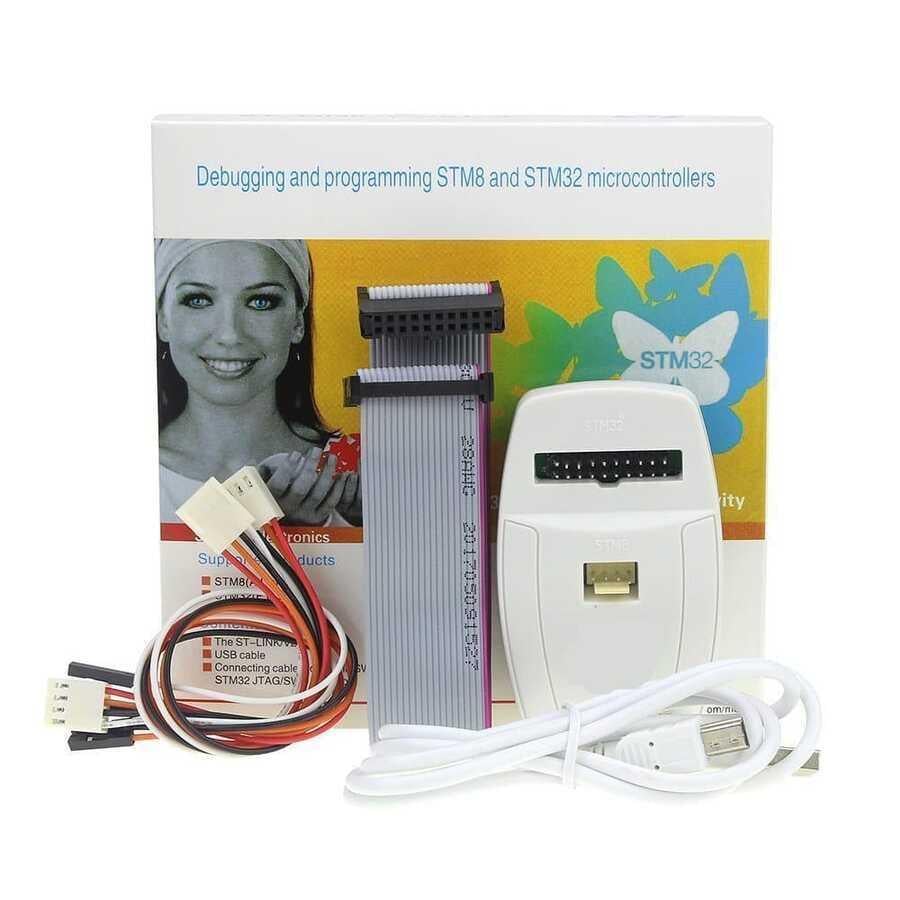 ST‐LINK/V2 STM8 STM32 ProgramlayıcıST‐LINK/V2 STM8 STM32 Programlayıcı