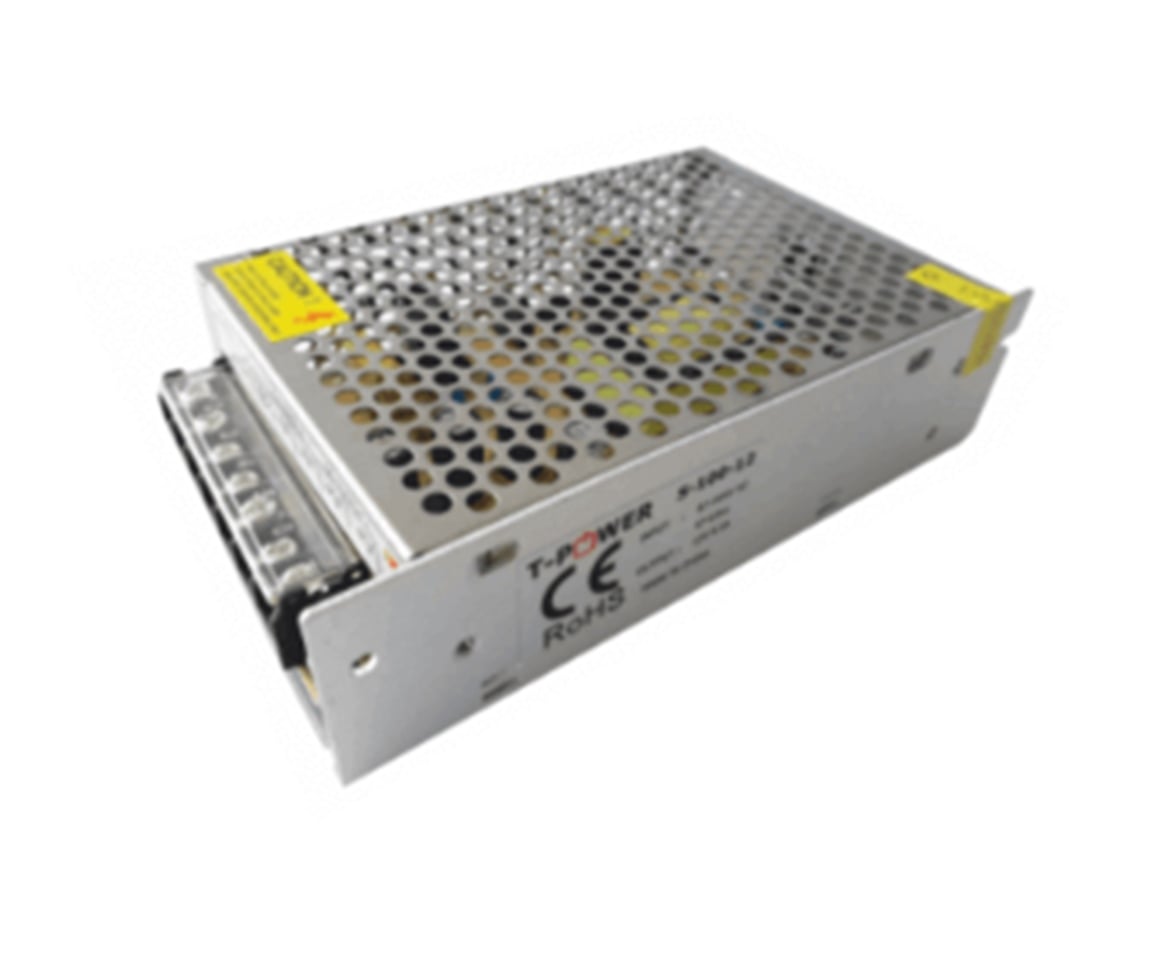 T-POWER 12V 8.5A Metal Kasa Adaptör - LED Driver