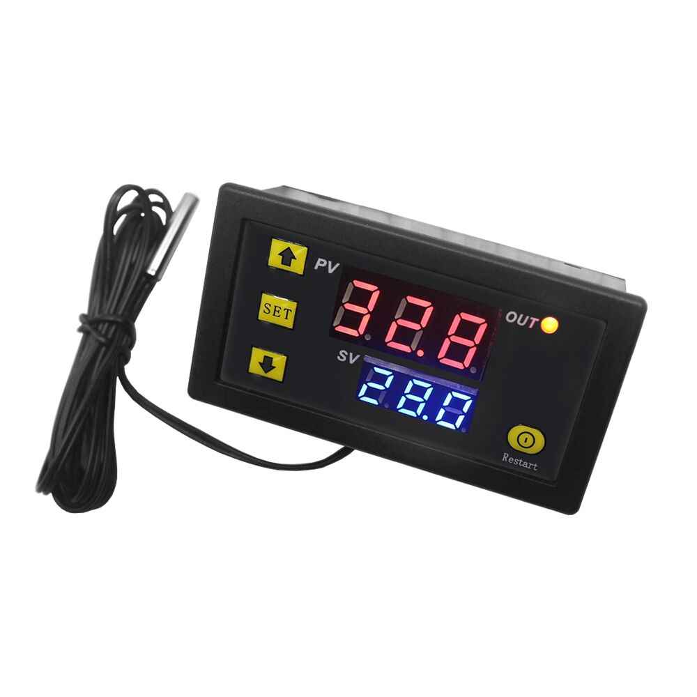 W3230 AC 110V-220V DC 12V Termostat Sıcaklık Denetleyici Modülü
