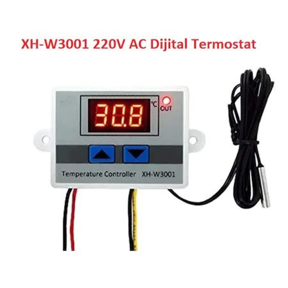 XH-W 3001 AC 220V 10A Termostat