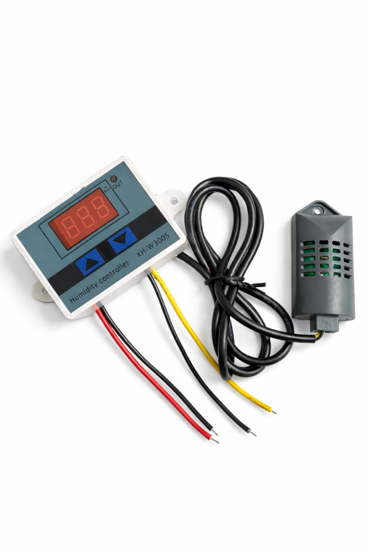XH-W3005 220V AC Dijital Termostat Nem Kontrol CihazıXH-W3005 220V AC Dijital Nem Kontrol Cihazı | Robo Dünya