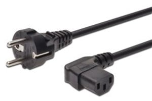Power Kablo Erkek 180' Dişi 90' 1.8mt 3x0.75mm