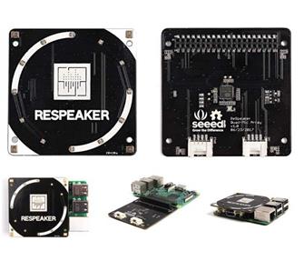 Raspberry Pi ReSpeaker 4-Mic ArrayRaspberry Pi ReSpeaker 4-Mic Array
