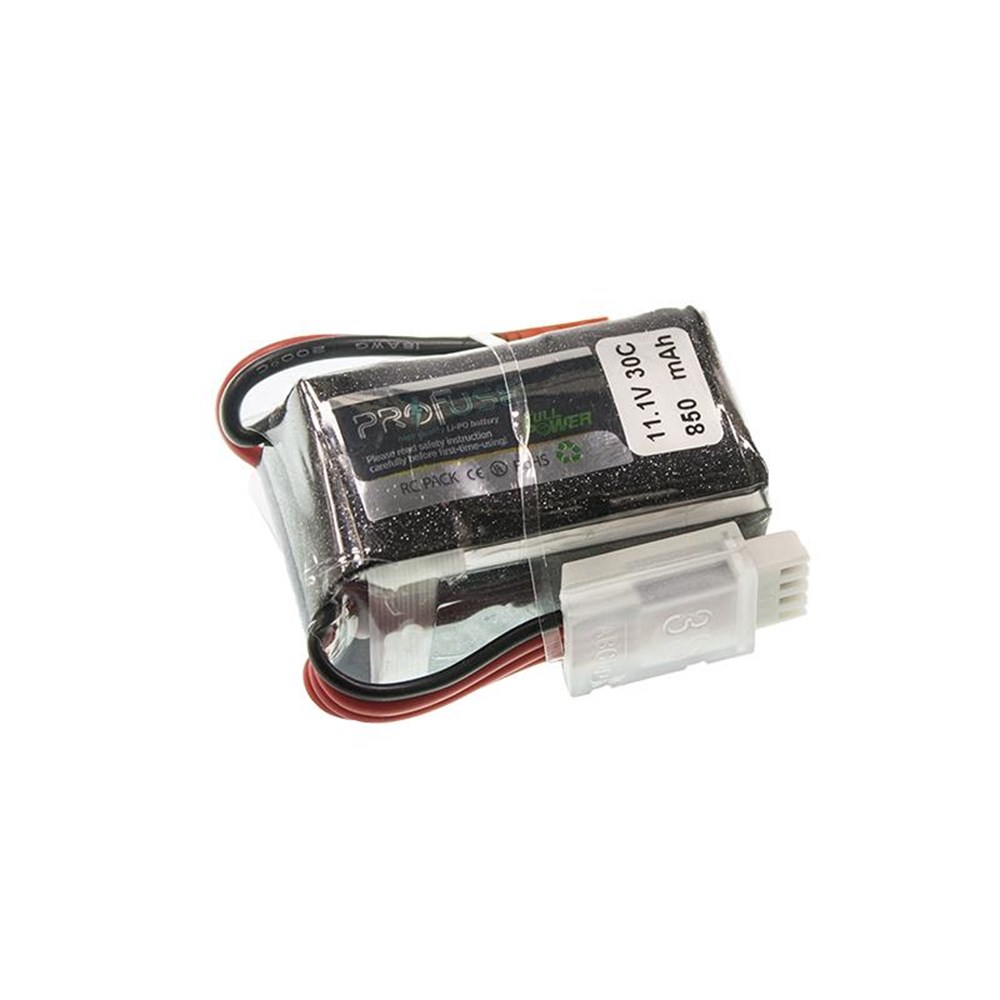 11.1 V 3S Lipo Batarya 850 mAh 30C