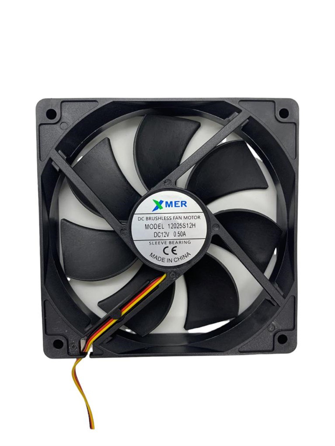 120X120X25mm 12V 0.50A 3P XMER FAN