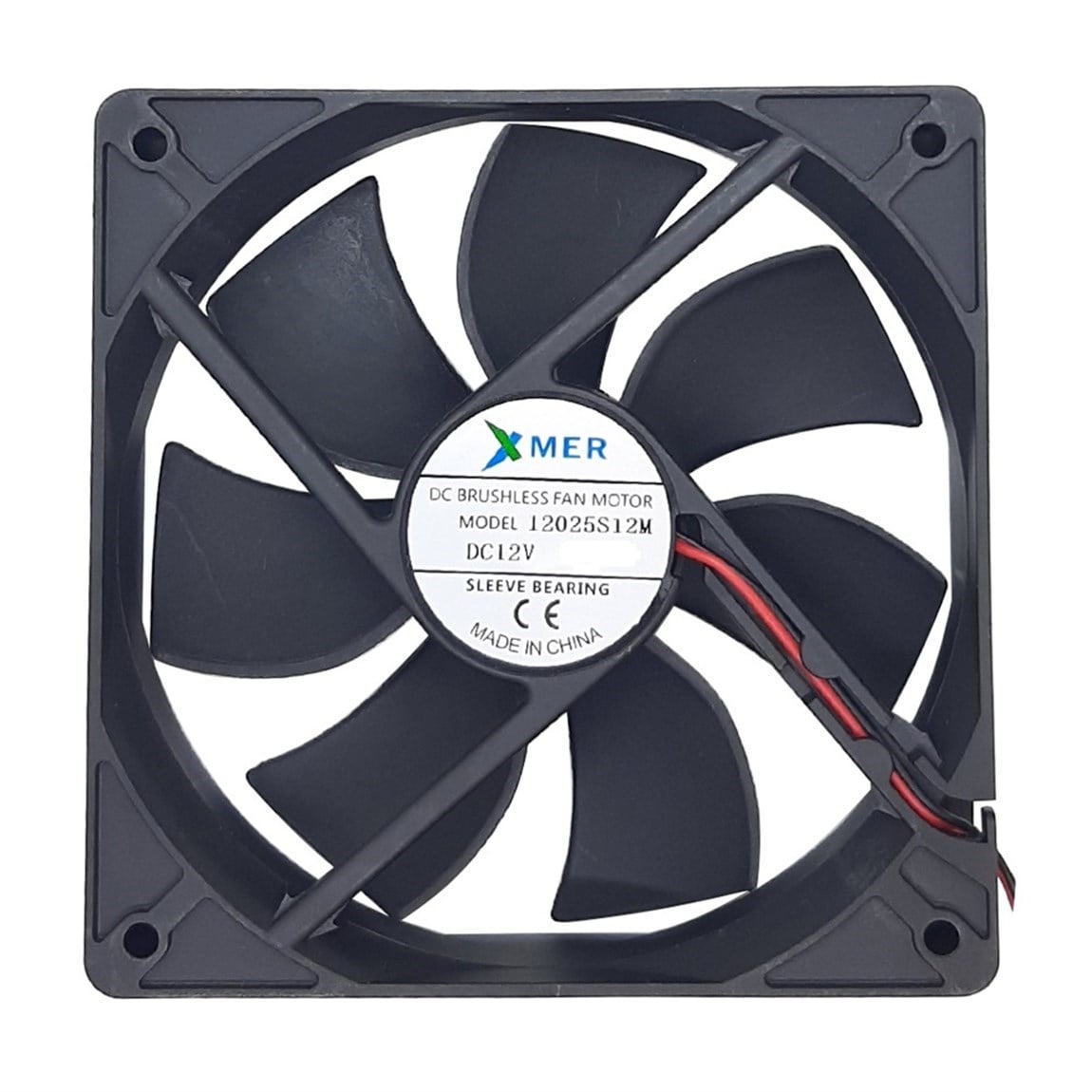 120X120X25mm 24V 0.20A 2P XMER Fan