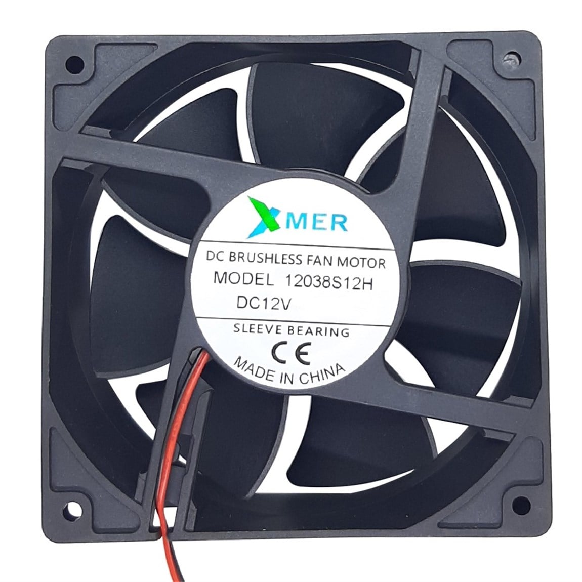 120X120X38mm 12V 0.60A 2P XMER FAN