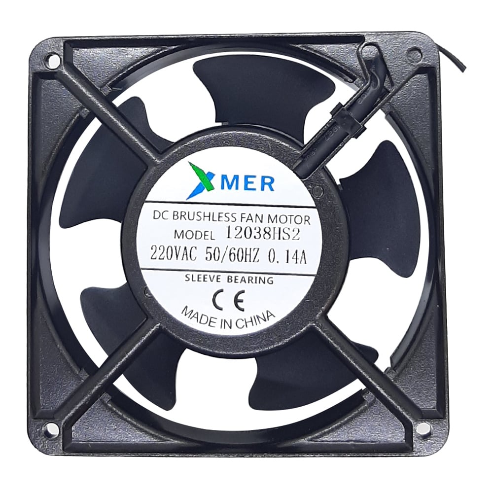 120X120X38mm 220V 0.14A 2P XMER FAN