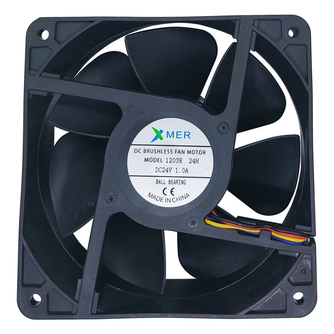 120X120X38mm RULMANLI 24V 1.0A 4P XMER FAN