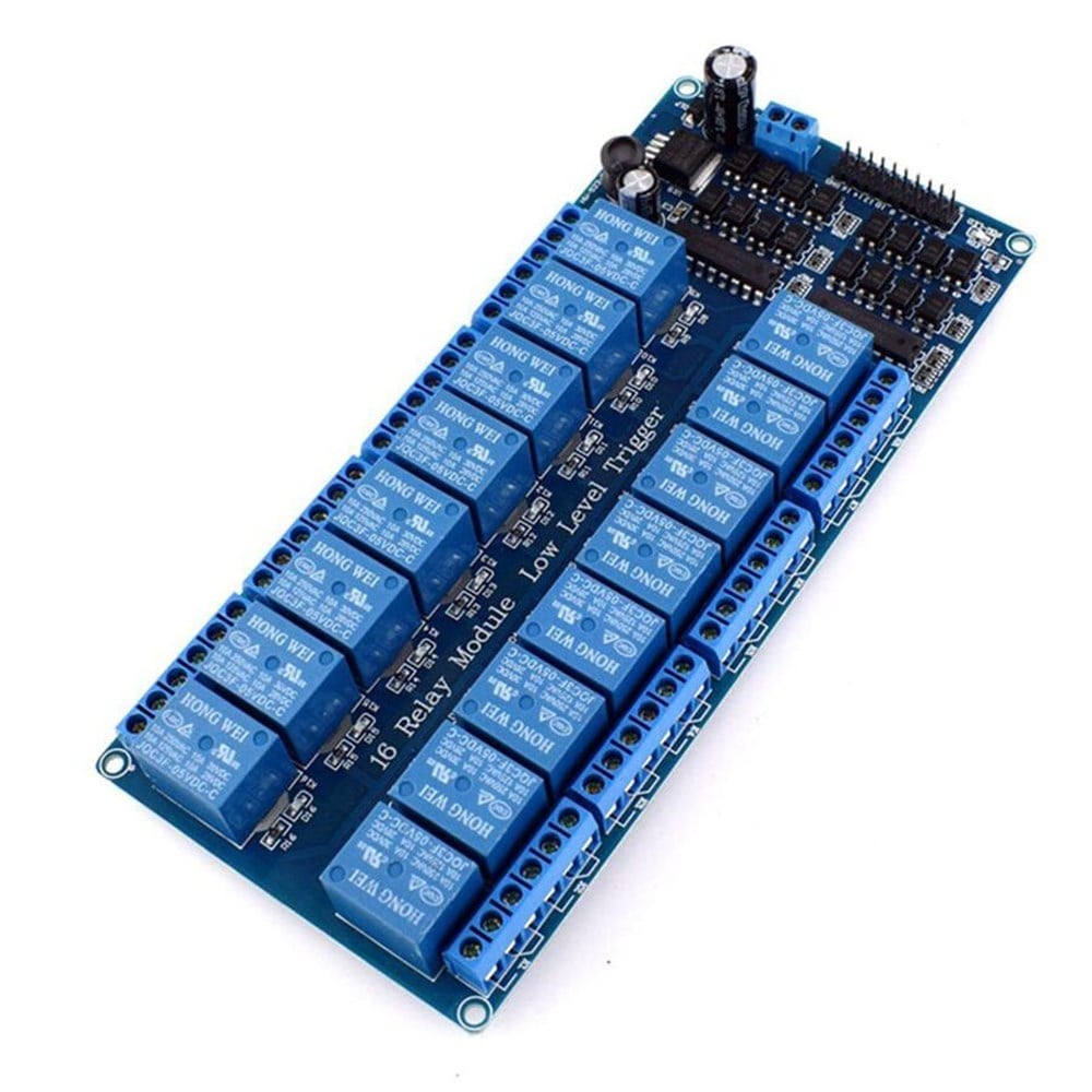 16 Way 12 V Relay Module - 16lı 12 V Röle Kartı